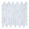 Andova Tiles Channing Elongated Hex 1" x 2.5" Marble Honeycomb Mosaic Wall & Floor Tile ANDCHA135 - alternate 1
